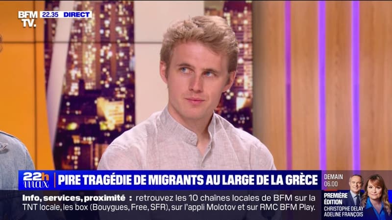 Naufrage en Grèce: “Le symptôme d’une politique menée par l’Union Européenne qui vise ouvertement à ne pas secourir ces gens”, pour Antoine Laurent, sauveteur en mer