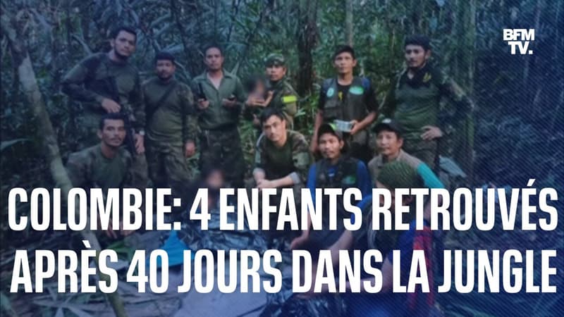 “Nous sommes reconnaissants envers Dieu”  Les quatre enfants disparus dans la jungle colombienne retrouvés vivants après 40 jours