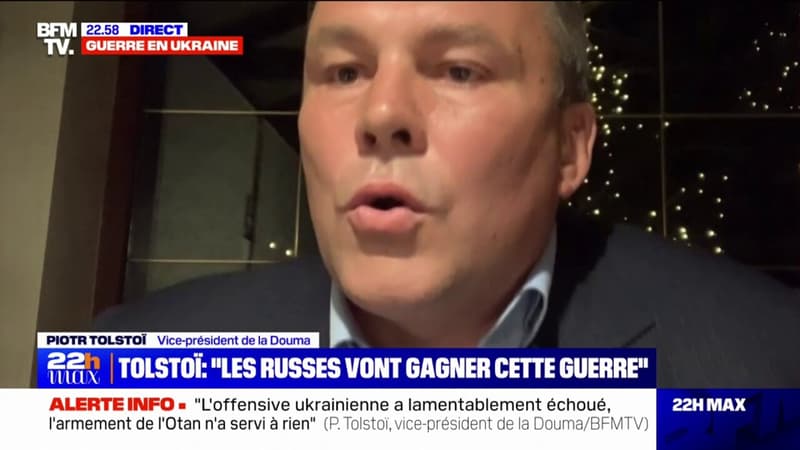Piotr Tolstoï, vice-président de la Douma: “L’Ukraine ne va jamais être membre de l’Otan”