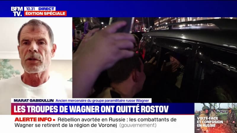 Rébellion avortée de Wagner: “La plupart des mercenaires ne rejoindra pas l’armée régulière russe”, suppose Marat Gabidullin, ex-membre de Wagner