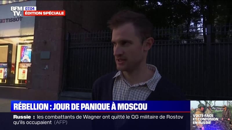 Rébellion de Wagner en Russie: les réactions des Moscovites