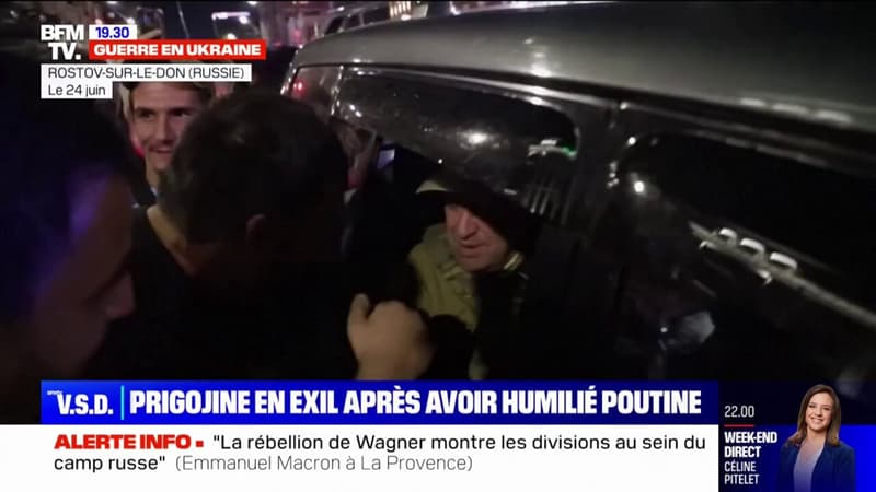 Russie: après la tentative de putsch, Evguéni Prigojine en exil