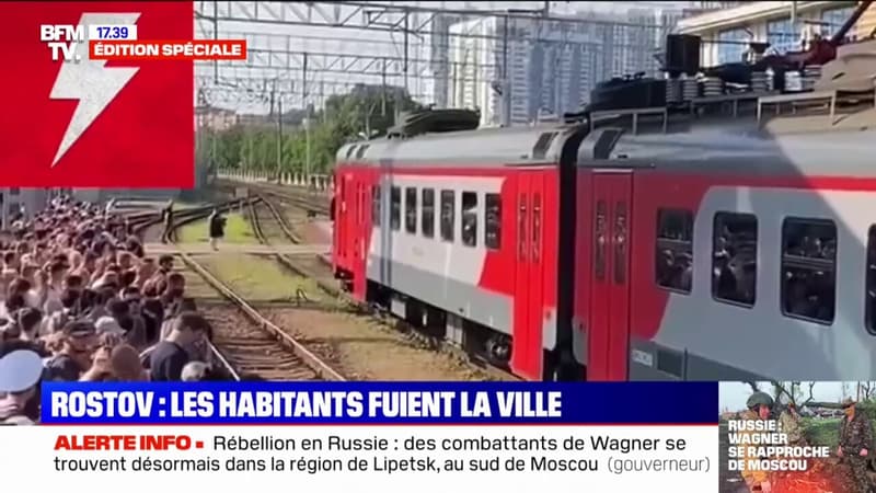 Russie: les habitants de la ville de Rostov prennent la fuite, après l’arrivée de la milice Wagner