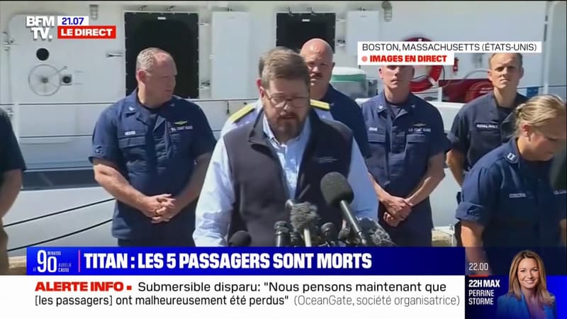 Submersible: “Il n’y a pas de débris du Titanic” où le sous-marin a été retrouvé, selon les garde-côtes