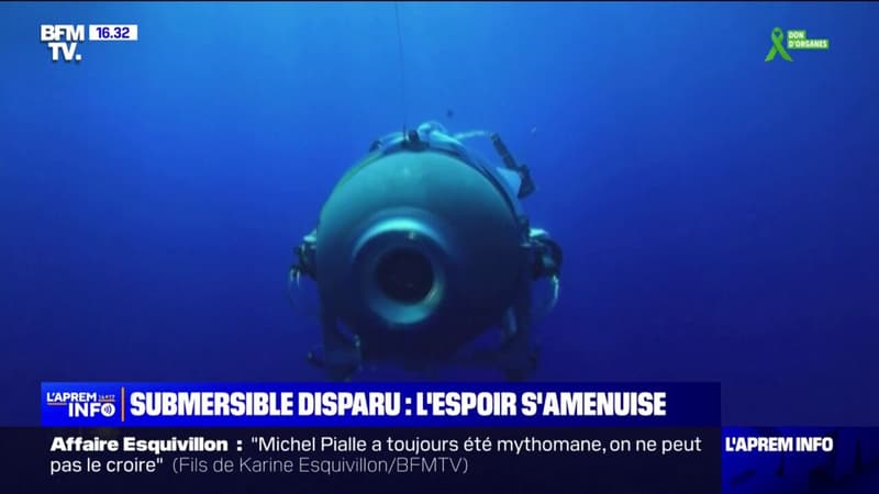 Submersible disparu: l’espoir s’amenuise