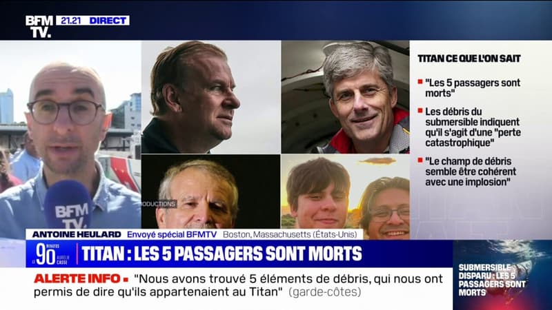 Submersible disparu: qui sont les 5 passagers qui ont perdu la vie dans l’expédition?