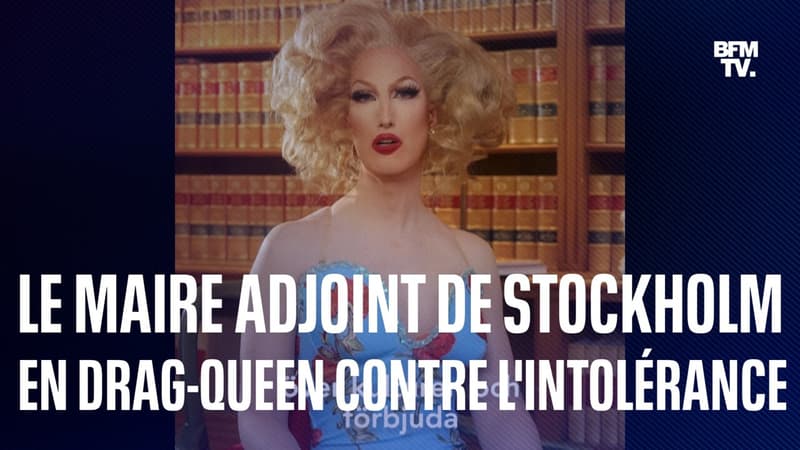 Suède: le maire adjoint de Stockholm se mue en drag-queen pour une campagne contre l’intolérance