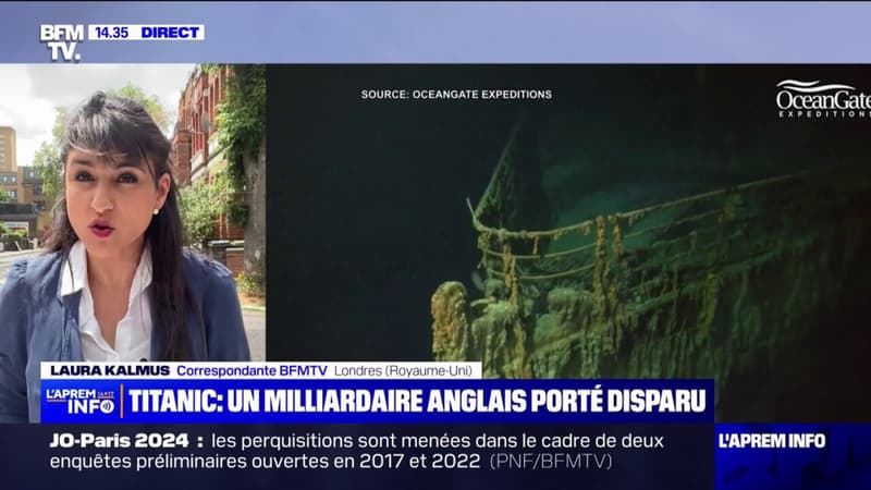 Titanic: le milliardaire britannique Hamish Harding porté disparu