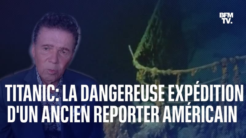 Un ancien reporter américain raconte le jour où il a cru mourir près de l’épave du Titanic