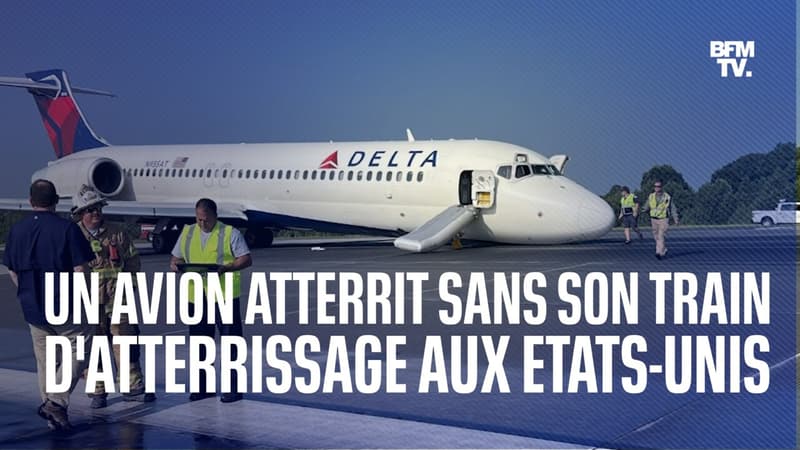 Un avion atterrit sans son train d’atterrissage avant aux Etats-Unis