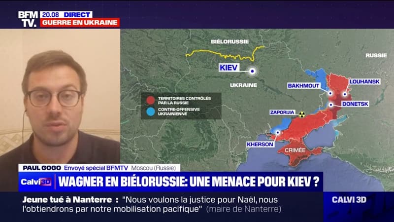 Wagner en Biélorussie: une menace pour Kiev?