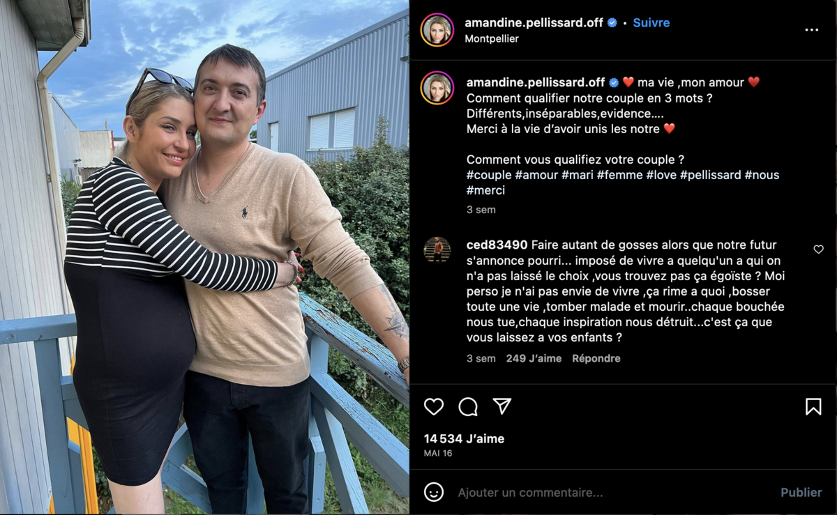 Amandine Pellissard consternée : la prétendue maîtresse de son mari fait irruption en plein tête-à-tête romantique