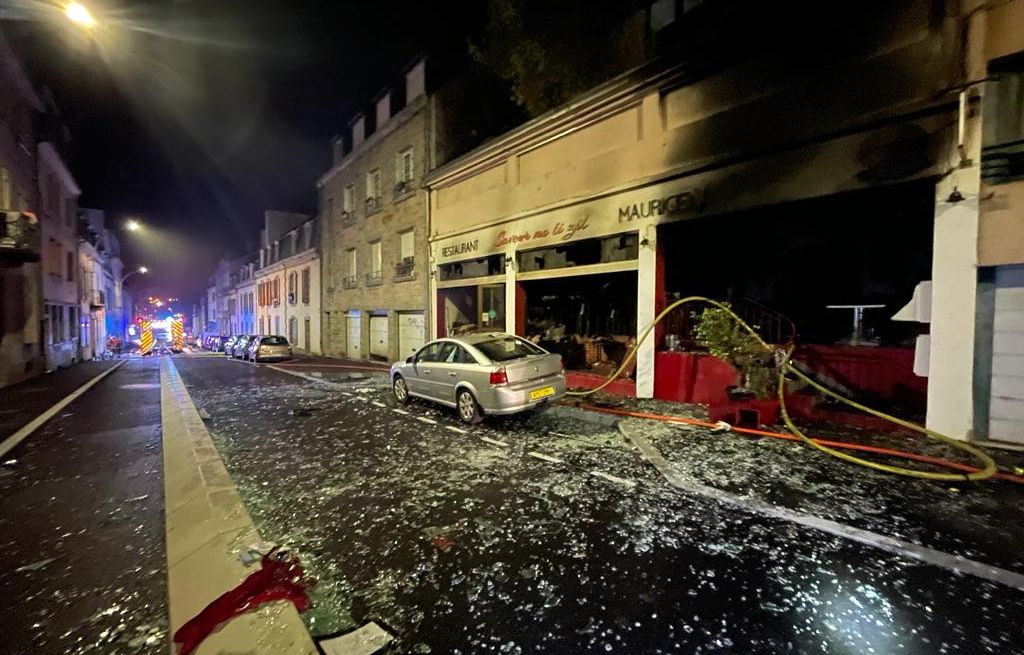 Quimper : Une personne grièvement blessée après une explosion dans un restaurant