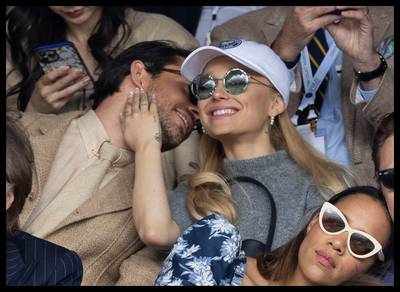 Ariana Grande a dégoté la meilleure place lors de la finale masculine à Wimbledon