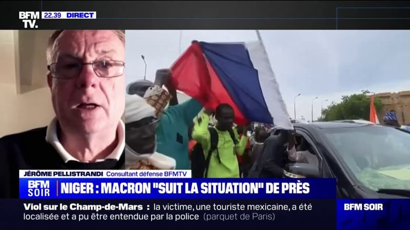 Crise au Niger: “Il y a en quelque sorte un refus international de cautionner ce coup d’État”, pour Jérôme Pellistrandi (consultant défense BFMTV)