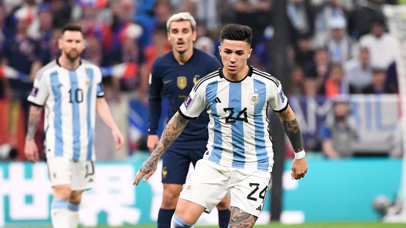 Coupe du monde 2022: Enzo Fernandez assure n’avoir jamais tremblé lors de la finale France-Argentine