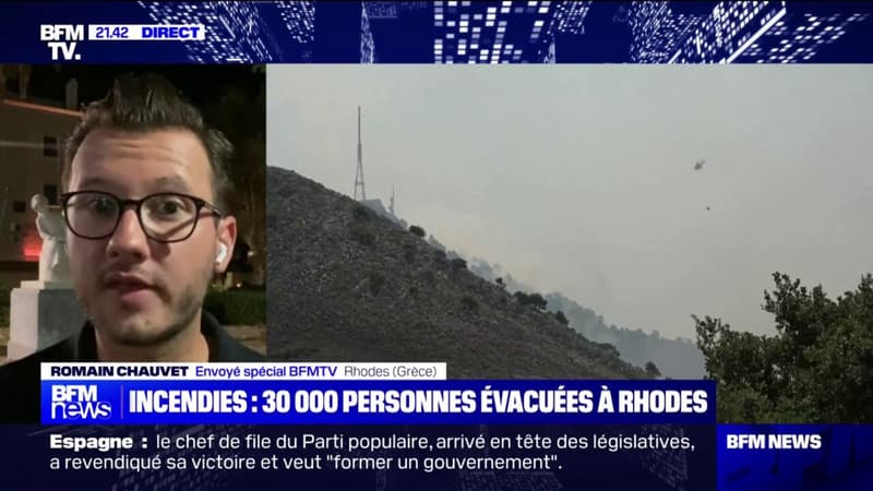 Incendies en Grèce: le Premier ministre grec redoute “trois jours difficiles” encore à venir