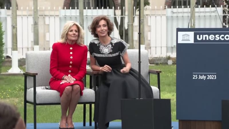Suivez en direct la cérémonie avec la Première dame américaine Jill Biden pour le retour des États-Unis à l’Unesco