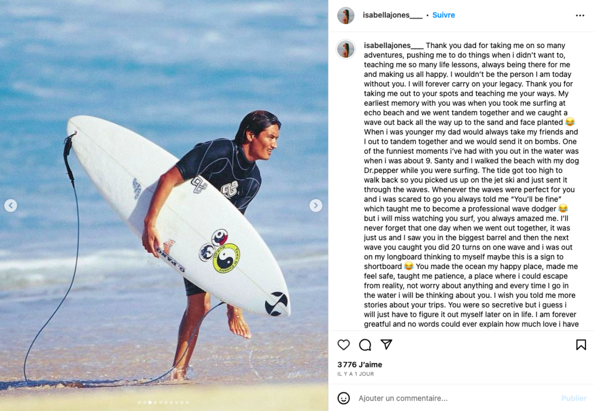 Mikala Jones : star du surf et père de trois enfants, il s’est tué dans d’effroyables circonstances à 44 ans