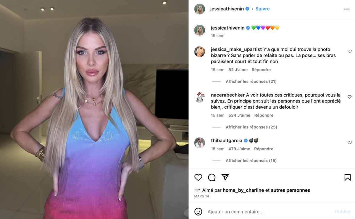 Jessica Thivenin : son fils Maylone prend en photo sa cellulite, elle partage le cliché et s’affiche décomplexée