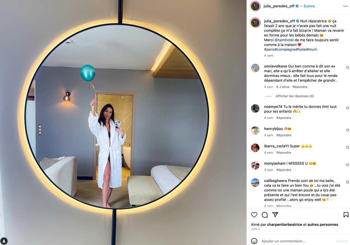 Julia Paredes dégoûtée : ses énormes revenus ont fondu comme neige au soleil, « Il y a des mois, je gagnais… »