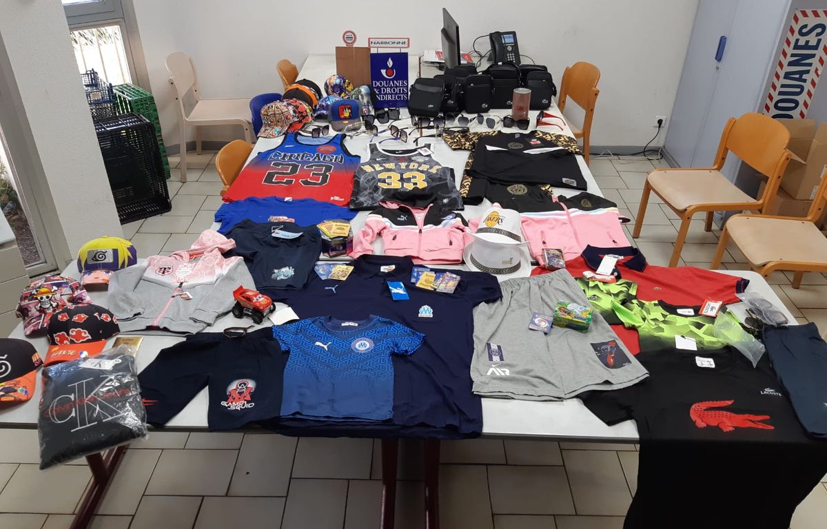Narbonne : Des milliers de contrefaçons saisies par les douanes