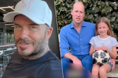 Pourquoi les vidéos d’encouragement du prince William et de David Beckham suscitent la controverse