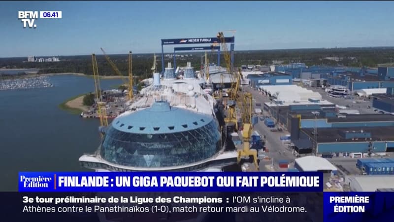 7 piscines, un parc aquatique, une patinoire… “L’Icône des mers”, le plus grand paquebot en construction, fait déjà polémique