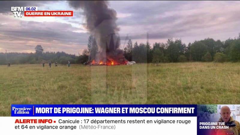 Ce que l’on sait sur le crash d’un avion en Russie dans lequel est mort Evguéni Prigojine