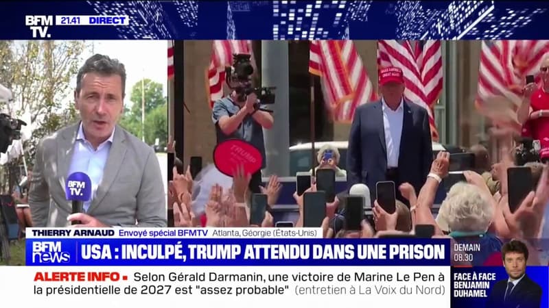 Comparution de Donald Trump en Géorgie: pour l’ancien président américain, “les preuves” de son innocence sont “irréfutables”
