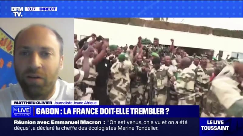 Coup d’État au Gabon: “Il n’y a pas de trace comme on n’a pu voir au Niger récemment d’un sentiment anti-français” au Gabon indique Matthieu Olivier, journaliste Jeune Afrique
