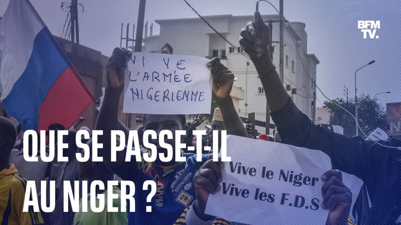 Coup d’État, évacuation des ressortissants français: le point sur la situation au Niger résumée en 1 minute
