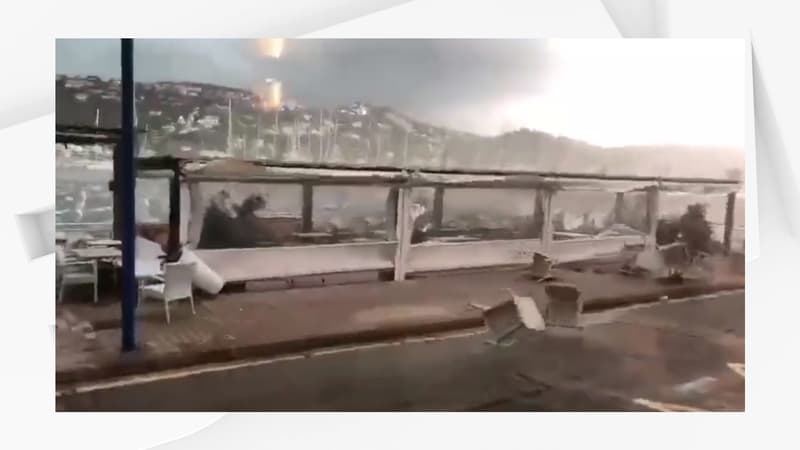 Impressionnante tempête en Méditerranée, l’archipel des Baléares secoué par les vents violents