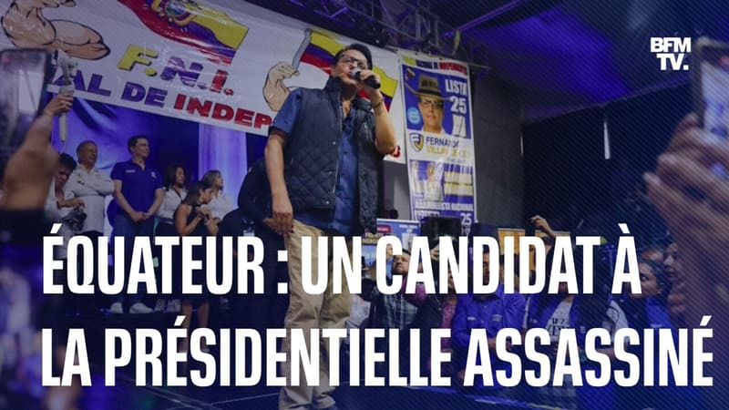 Équateur: un candidat à la présidentielle tué par balles après un meeting électoral