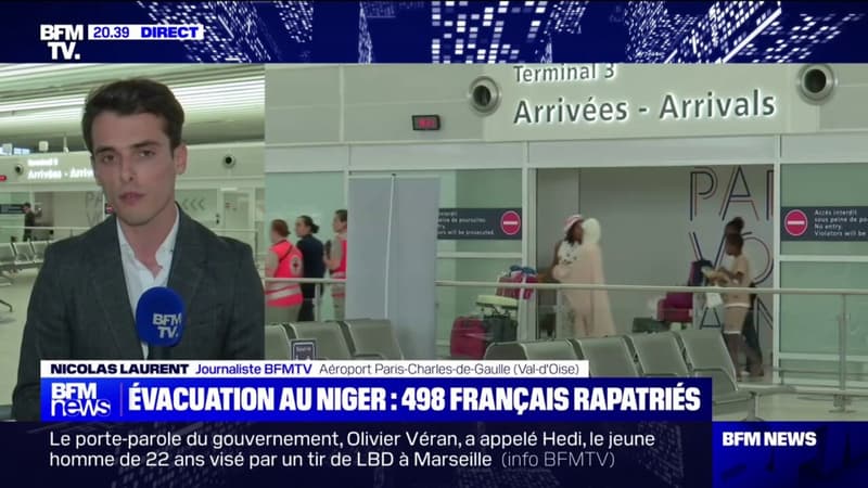 Évacuation du Niger: 736 personnes, dont 498 Français, ont été évacuées à bord des trois premiers avions