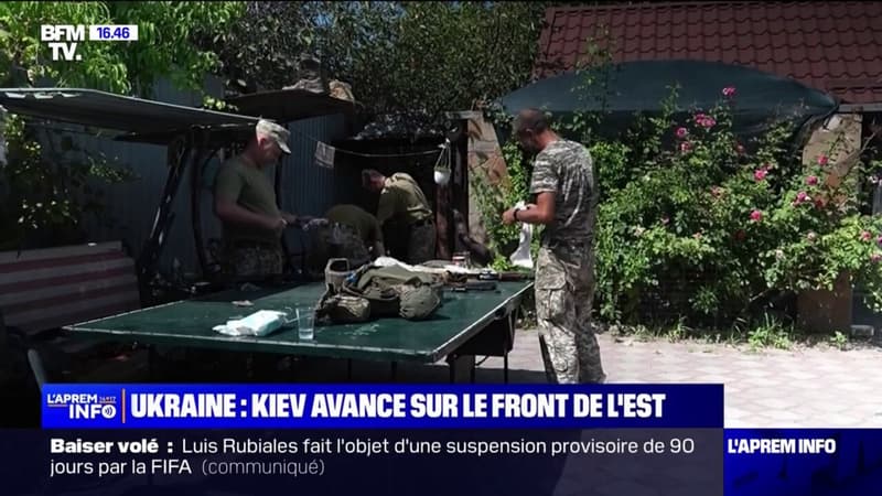 Guerre en Ukraine: les soldats ukrainiens avancent sur le front de l’Est