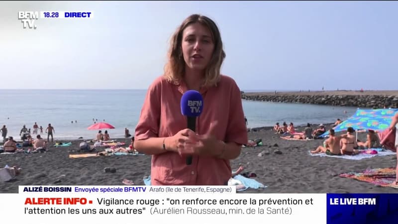 Incendie à Tenerife: l’espoir d’une stabilisation “dans les prochains jours”