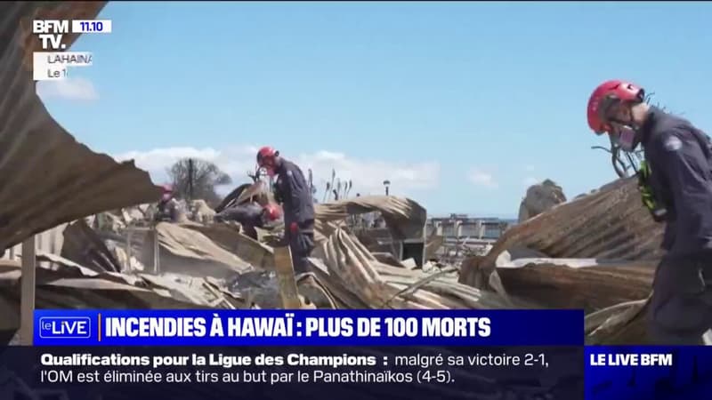 Incendies à Hawaï: plus de 100 personnes sont mortes dans les flammes