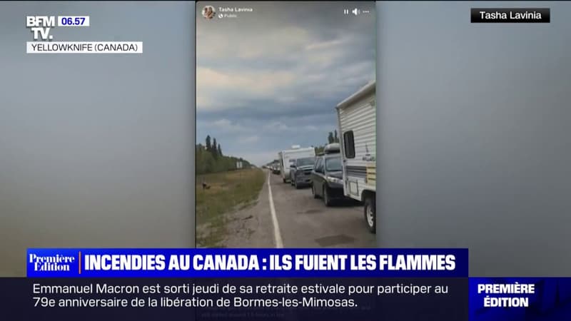 Incendies au Canada: des milliers d’habitants évacuent la ville de Yellowknife