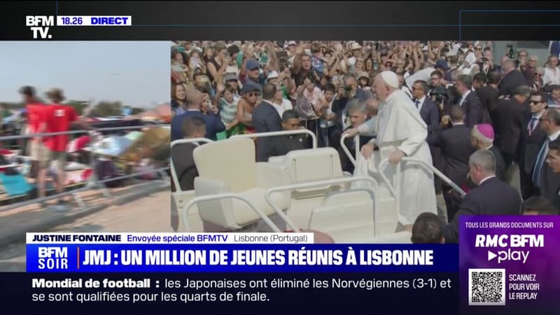 JMJ au Portugal: le pape François de retour à Lisbonne après une escale à Notre-Dame de Fátima