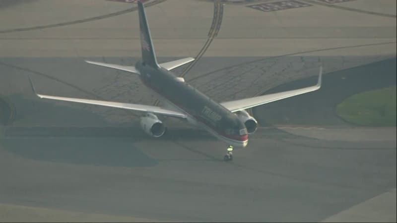 L’avion de Donald Trump a atterri à Atlanta, l’ancien président américain en route vers la  prison du comté de Fulton