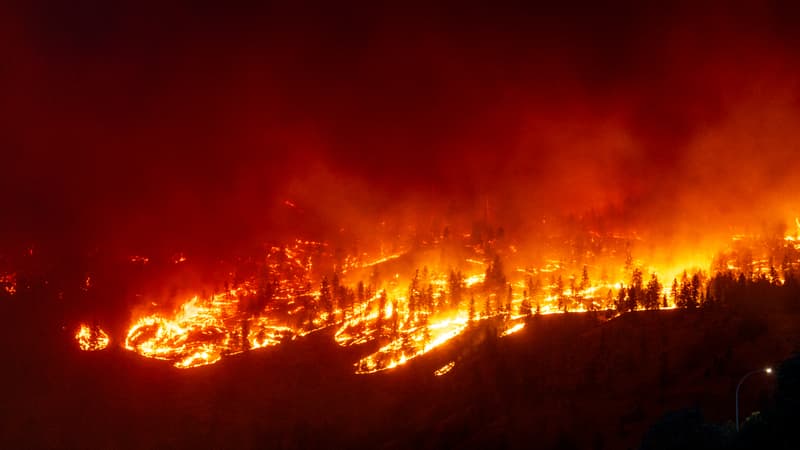 Incendies au Canada: des milliers d’habitants évacués après la fusion de deux grands feux