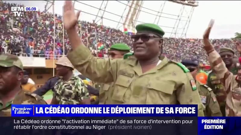 La Cédéao ordonne le déploiement de sa force militaire pour rétablir l’ordre constitutionnel au Niger