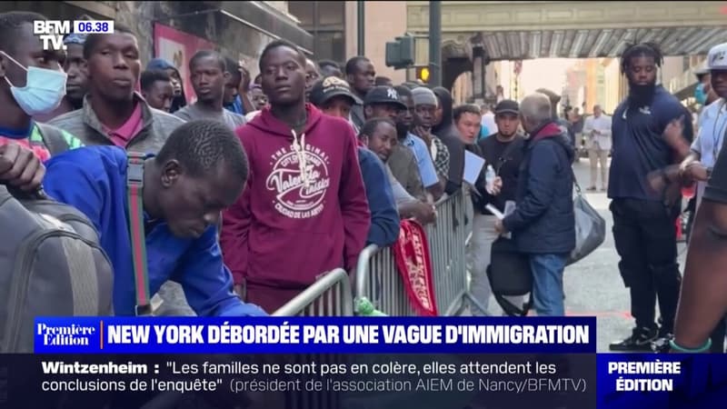 La ville de New York fait face à une vague d’immigration sans précédent