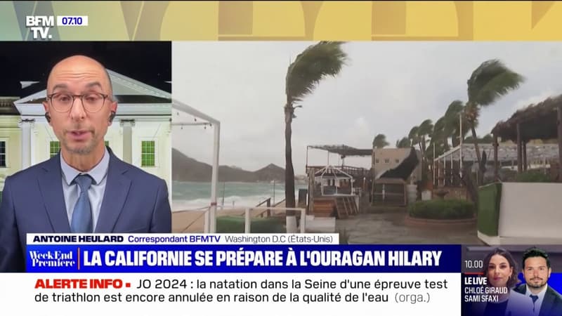 Le sud de la Californie en état d’urgence à l’approche de l’ouragan Hilary