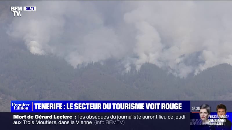 Les incendies continuent de ravager l’île de Tenerife