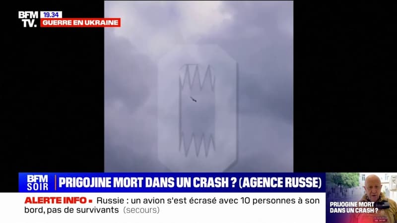 Les premières images du crash d’avion en Russie dans lequel se serait trouvé Evguéni Prigojine, patron de la milice Wagner