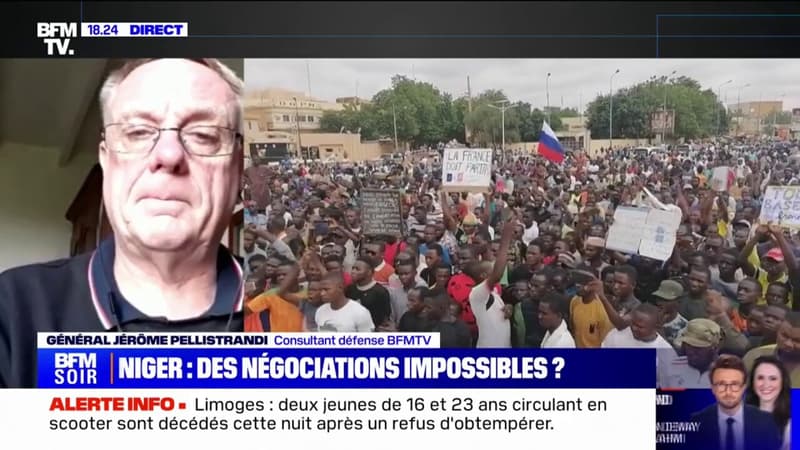 Niger: “Pour le moment, il n’est pas question que la France intervienne”, affirme le général Jérôme Pellistrandi
