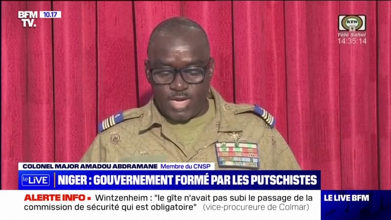 Niger: les putschistes accusent la France d’avoir violé la fermeture de l’espace aérien nigérien et libéré des terroristes