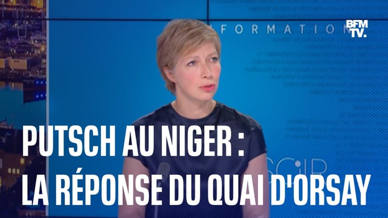 Putsch au Niger: Anne-Claire Legendre, porte-parole du Quai d’Orsay, s’exprime sur BFMTV